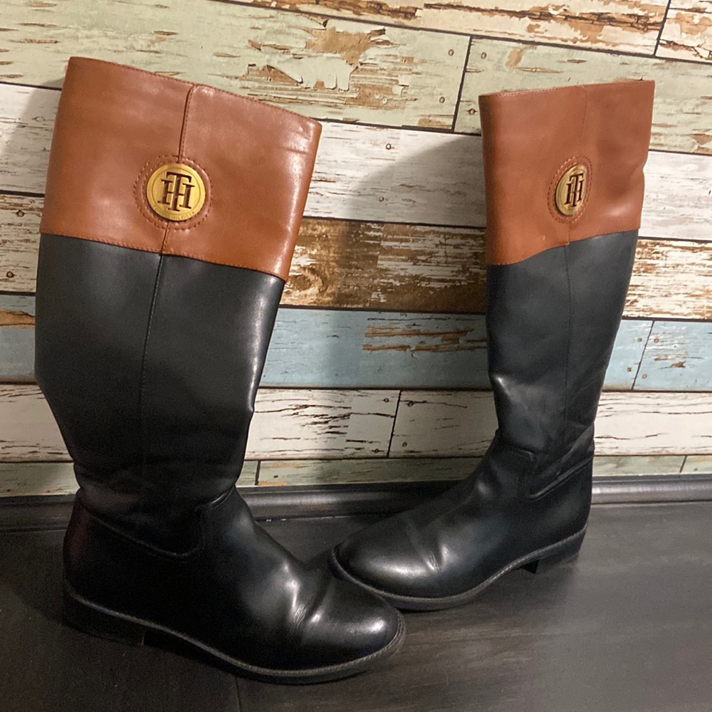 beautiful tall Tommy Hilfiger boots